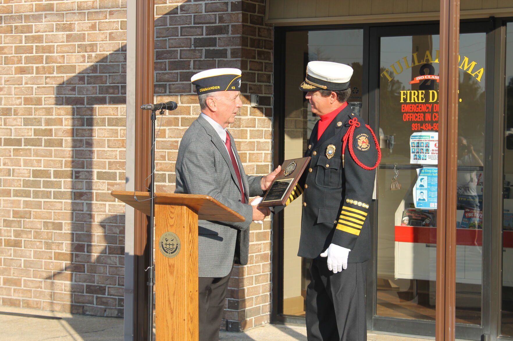 Richard Shasteen Firefighter of the Year